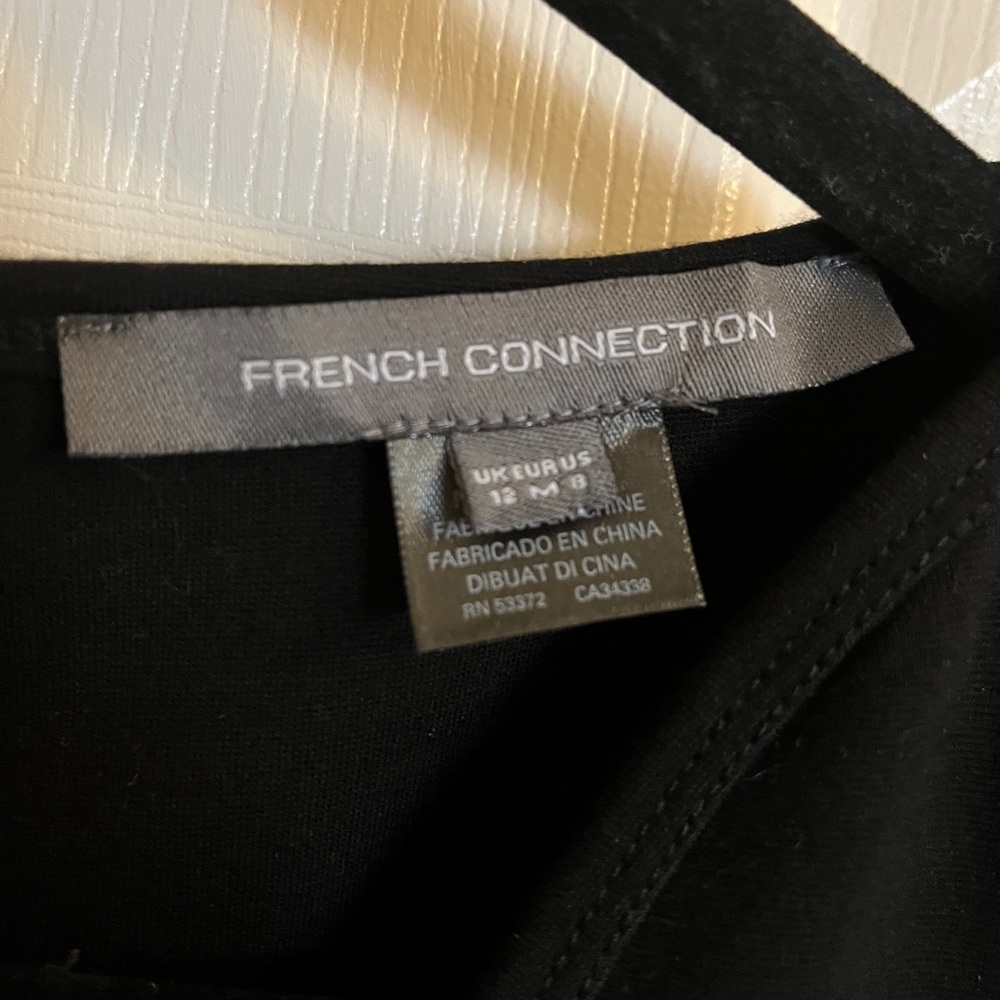 French Connection Classic Black Dress - Picture 3 of 7